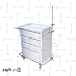 ترالی اورژانس 4 کشو سفید
