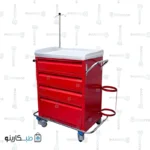 ترالی اورژانس 4 کشو قرمز