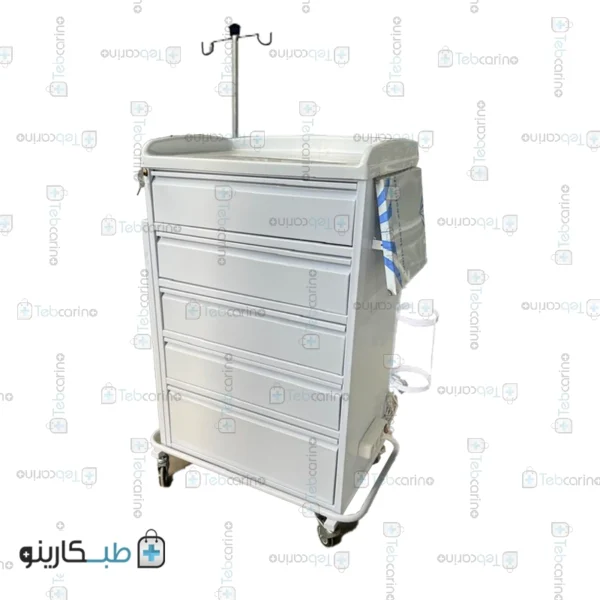 ترالی اورژانس 5 کشو سفید