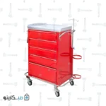 ترالی اورژانس 5 کشو سفید