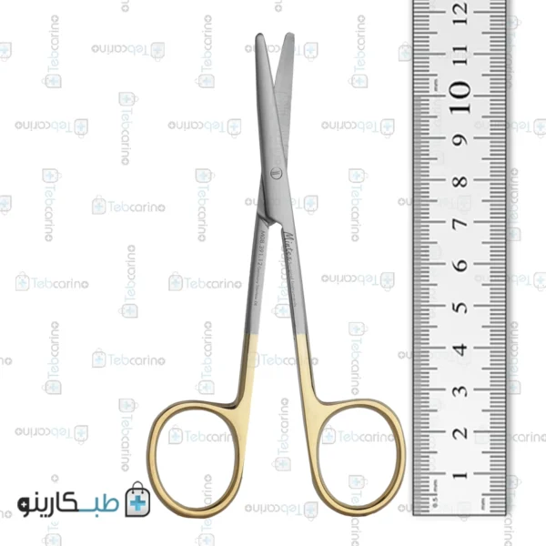 قیچی متس طلایی کرو 11.5 سانت Mintex